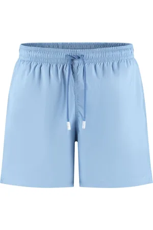 FEDELI Shorts de playa con parche del logo