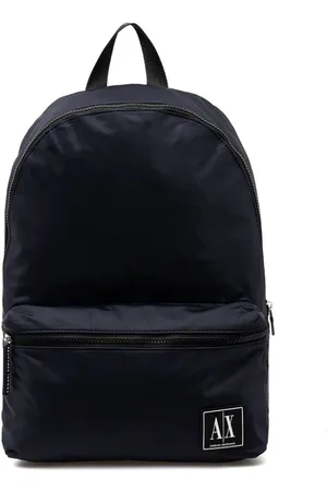 Armani Exchange Mochila con aplique del logo