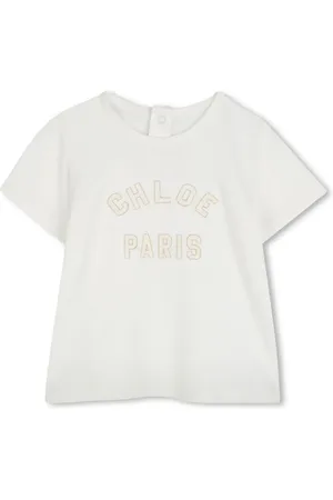 Chloé Playera con logo bordado