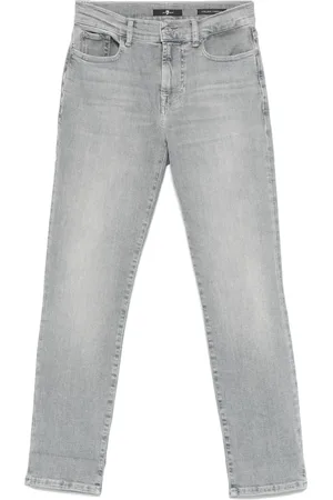7 for all Mankind Skinny jeans con tiro medio