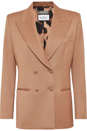 Philipp Plein Blazer Gold