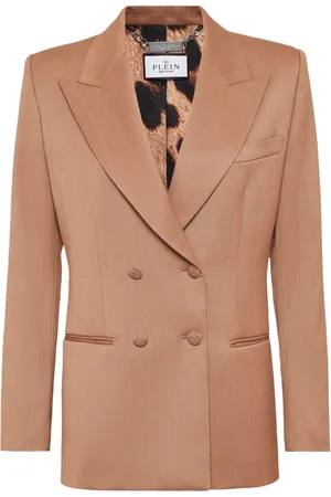Philipp Plein Blazer Gold