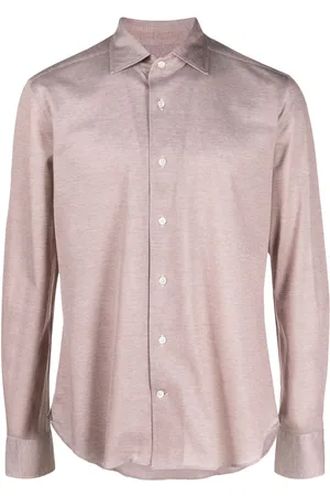 corneliani Camisa con cuello italiano