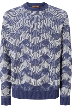 Missoni Suéter tejido de canalé con cuello redondo
