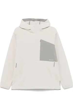 Snow Peak Hoodie afelpada con doble cara