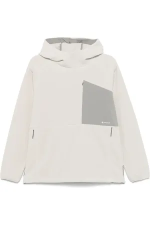 Snow Peak Hoodie afelpada con doble cara