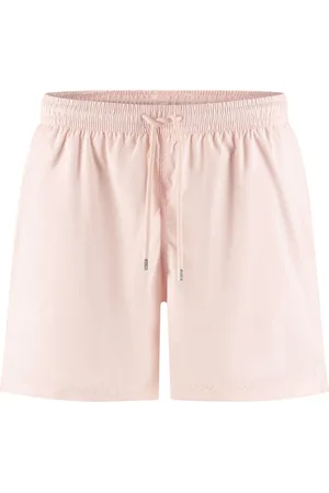 FEDELI Shorts de playa con parche del logo