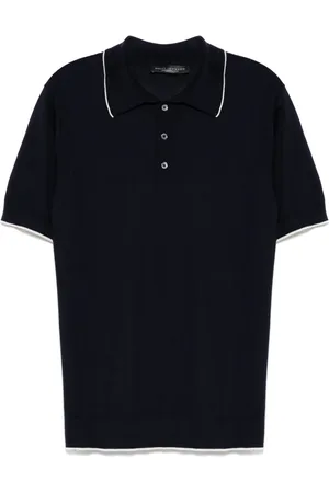 brett johnson Playera tipo polo manga corta