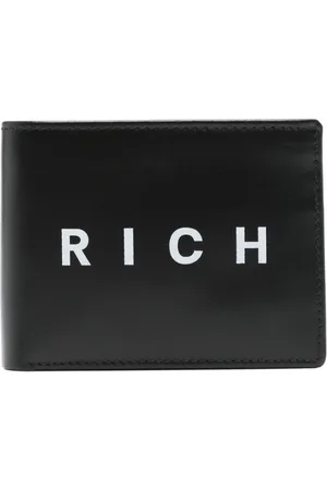 John Richmond Cartera con logo estampado