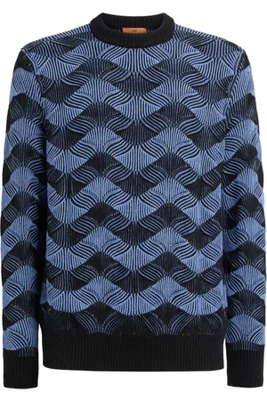 Missoni Suéter tejido de canalé con cuello redondo