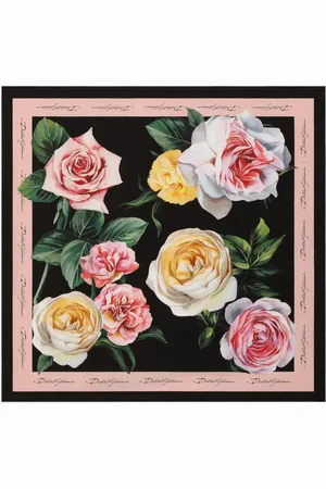 Dolce & Gabbana Mascada con estampado floral