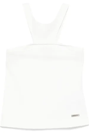 MONNALISA Top con placa del logo