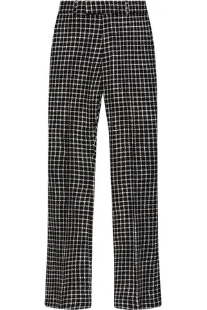 AMIRI Pantalones de bouclé acampanados