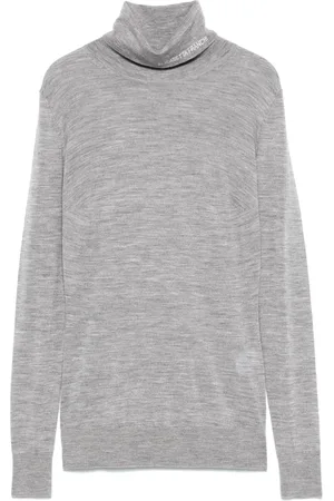 Elisabetta Franchi Suéter con logo en jacquard