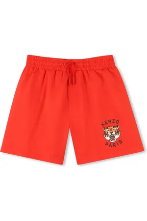 Kenzo Shorts de playa con logo estampado