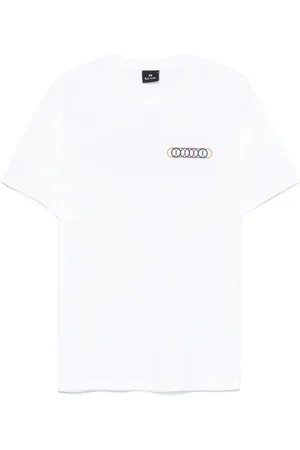 Paul Smith Playera con estampado circular