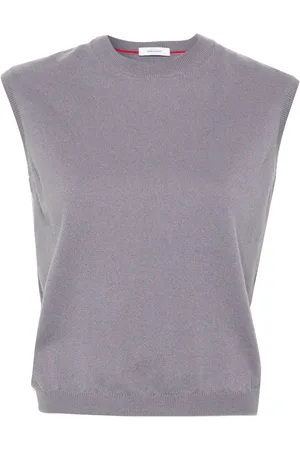 Salvatore Ferragamo Top de tejido fino