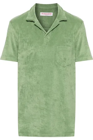 Orlebar Brown Playera tipo polo Terry