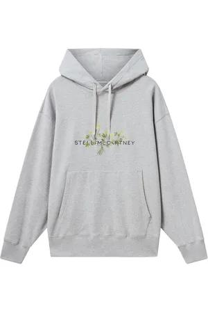 Stella McCartney Hoodie con bordado floral