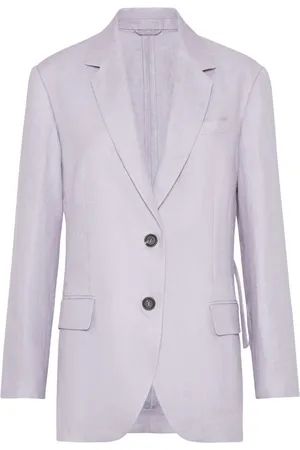 Brunello Cucinelli Blazer estilo gabardina