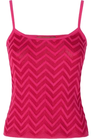Missoni Chaleco entretejido en zigzag