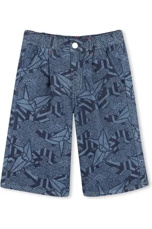 Kenzo Bermudas con estampado geométrico