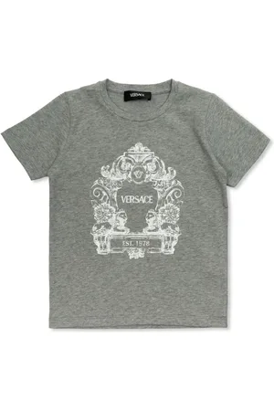 VERSACE Playera con logo estampado