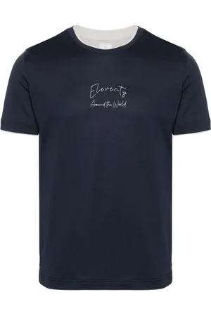 ELEVENTY Playera con logo estampado