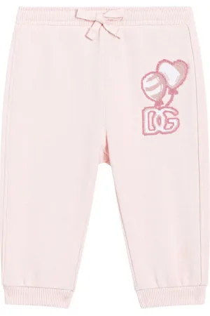 Dolce & Gabbana Pants con logo bordado