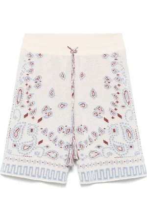 Alanui Shorts con estampado de bandana