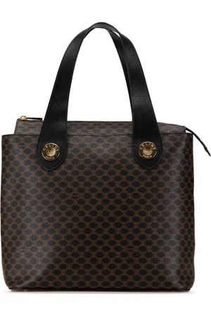 Céline Tote Macadam Coated Canvas 1998
