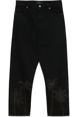 Alanui Jeans Jungle Toile De Jouy