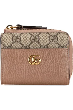 Gucci Cartera GG Marmont Zip Compact pequeña 2016-2024