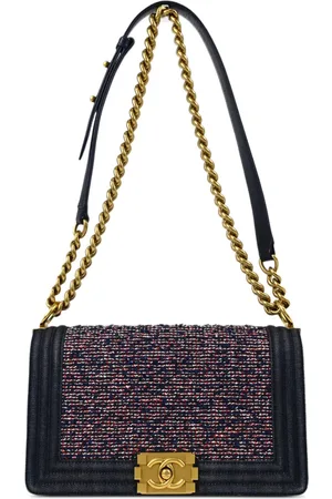 CHANEL Bolsa de hombro Boy CHANEL mediana 2016