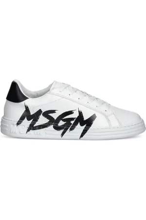 Msgm Tenis con logo estampado