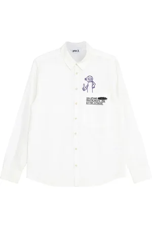 Uma Raquel Davidowicz Playera con eslogan estampado