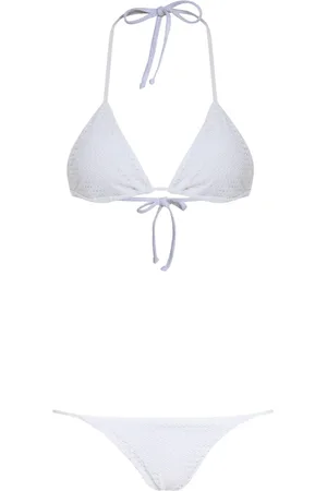 AMIR SLAMA Bikini Jade con efecto gofrado de x Jade