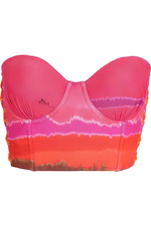 AMIR SLAMA Top corto estilo corset Jade de x Jade