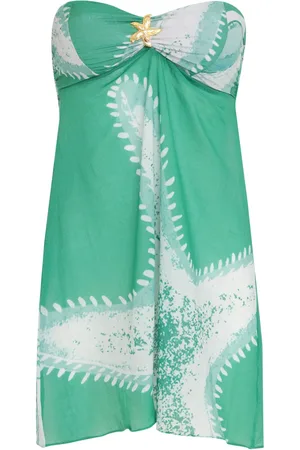 AMIR SLAMA Vestido corto Jade de x Jade