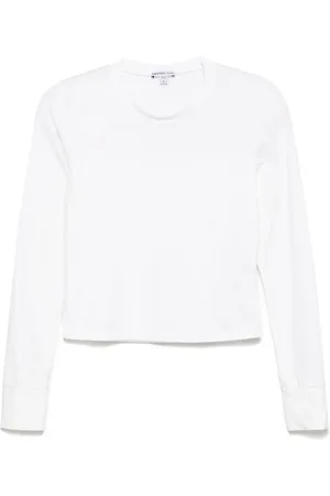 James Perse Playera corta manga larga