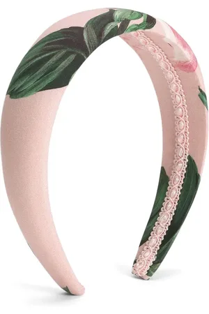 Dolce & Gabbana Banda para el cabello con estampado floral