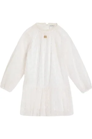 Dolce & Gabbana Vestido con placa GD