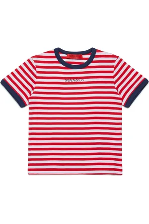 MAX&Co. Kids Playera con motivo de rayas