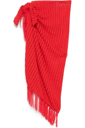 Simkhai Falda midi de crochet