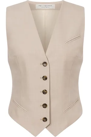 Serafini Chaleco con cuello en V