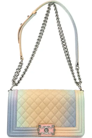 CHANEL Bolsa de hombro Boy CHANEL mediana 2017