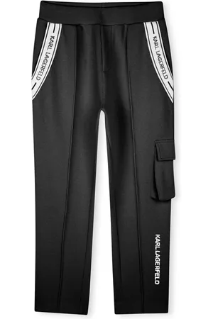 Karl Lagerfeld Pants con logo bordado