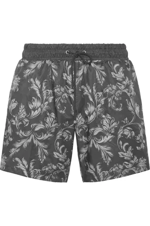 BILLIONAIRE Shorts de playa con estampado Barocco