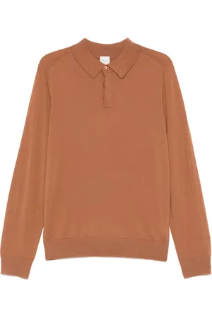 Paul Smith Playera tipo polo con manga larga