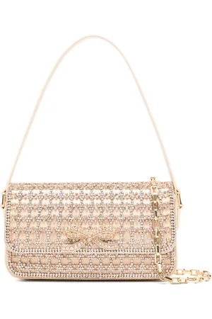 Self-Portrait Bolsa de hombro con detalles de cristal